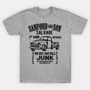 Sanford and Son Salvage (blk) T-Shirt